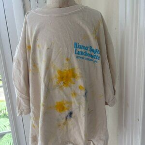 Upcycled Oversized Artist T Shirt